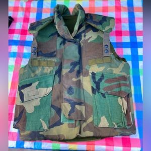 Military Tactical Flak Vest (S)